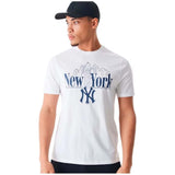 Camiseta De Manga Corta New Era New York Yankees Mlb