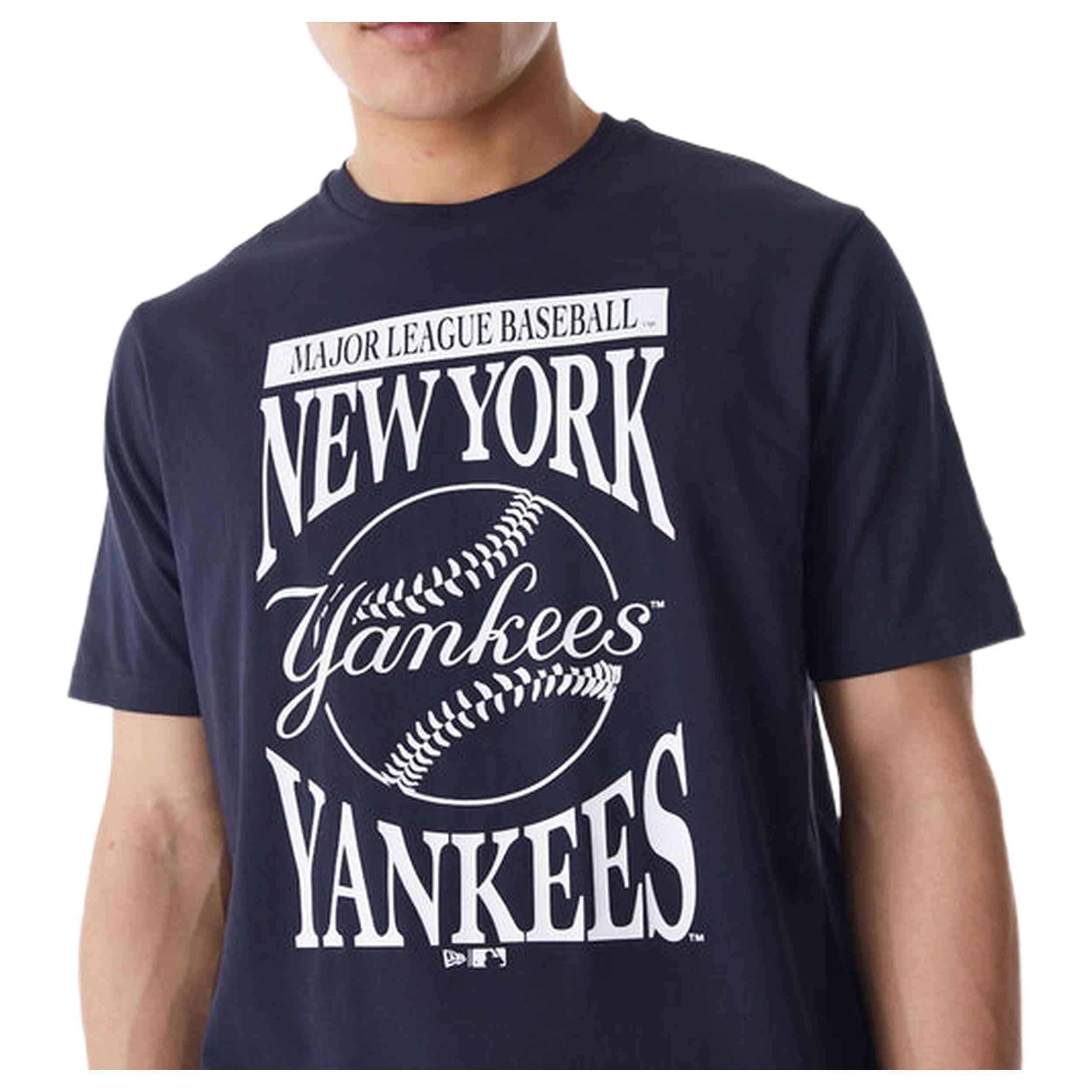 Camiseta De Manga Corta New Era New York Yankees