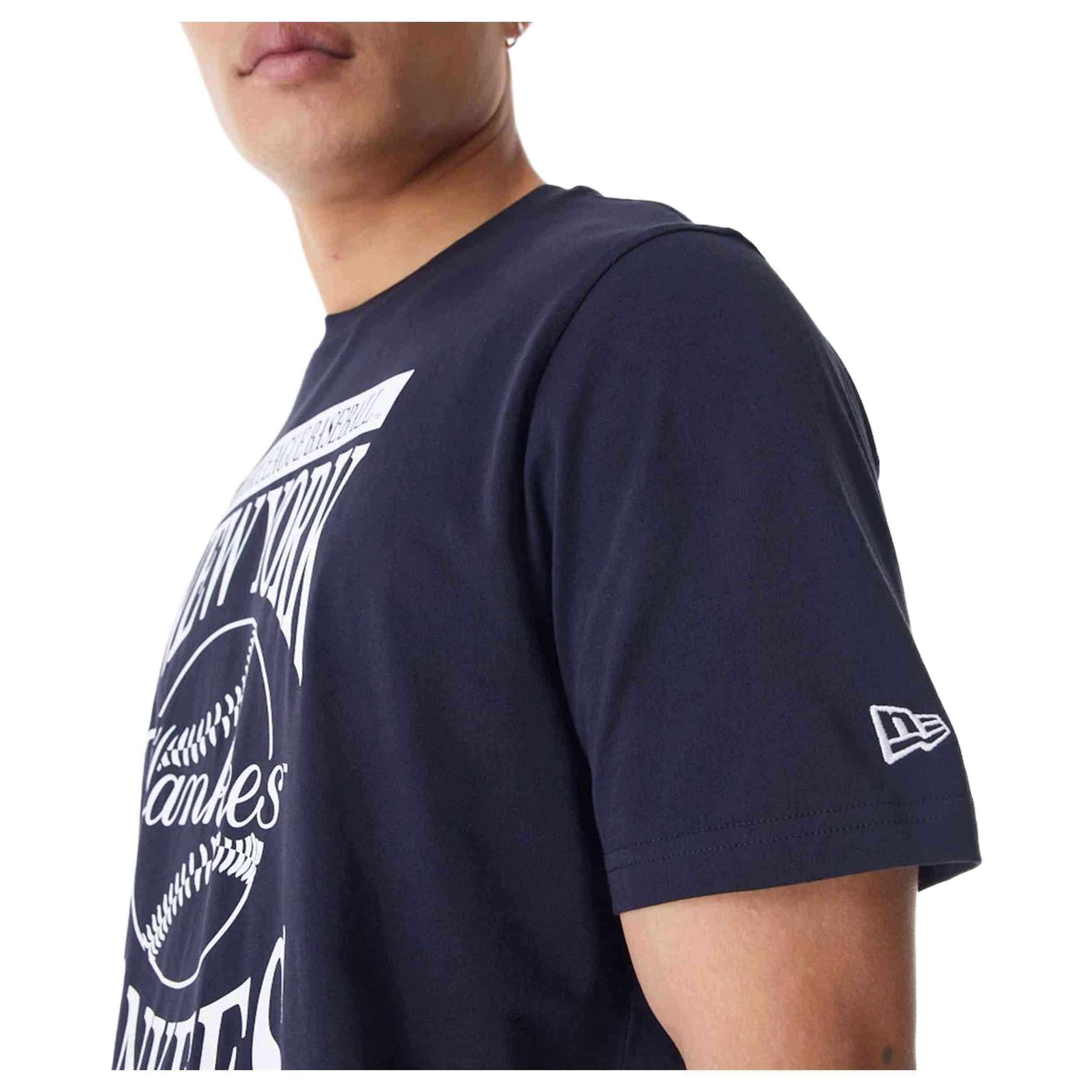 Camiseta De Manga Corta New Era New York Yankees