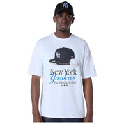 Camiseta De Manga Corta New Era New York Yankees