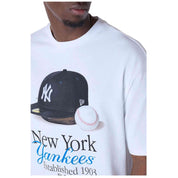 Camiseta De Manga Corta New Era New York Yankees