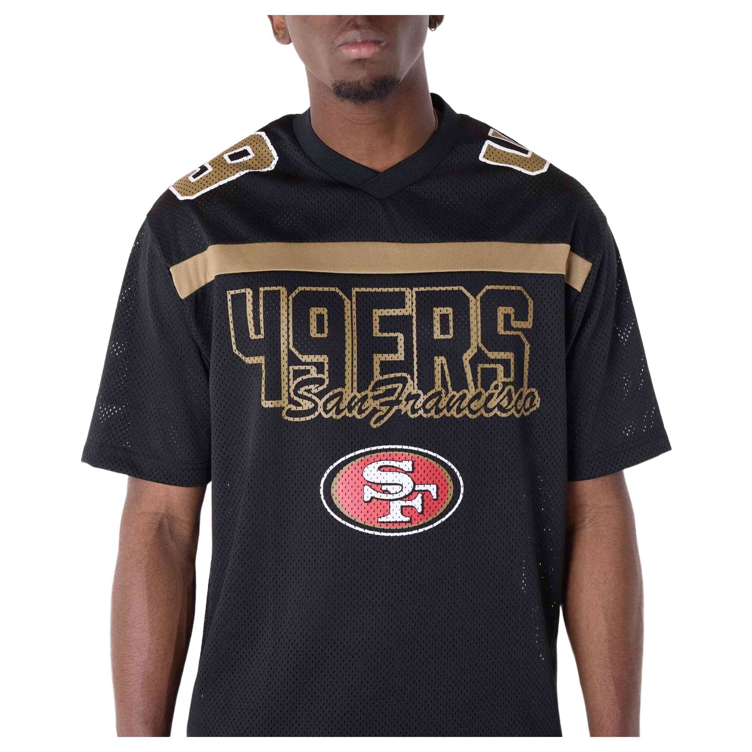 Camiseta De Futbol Americano New Era Nfl Mesh San Francisco 49Ers