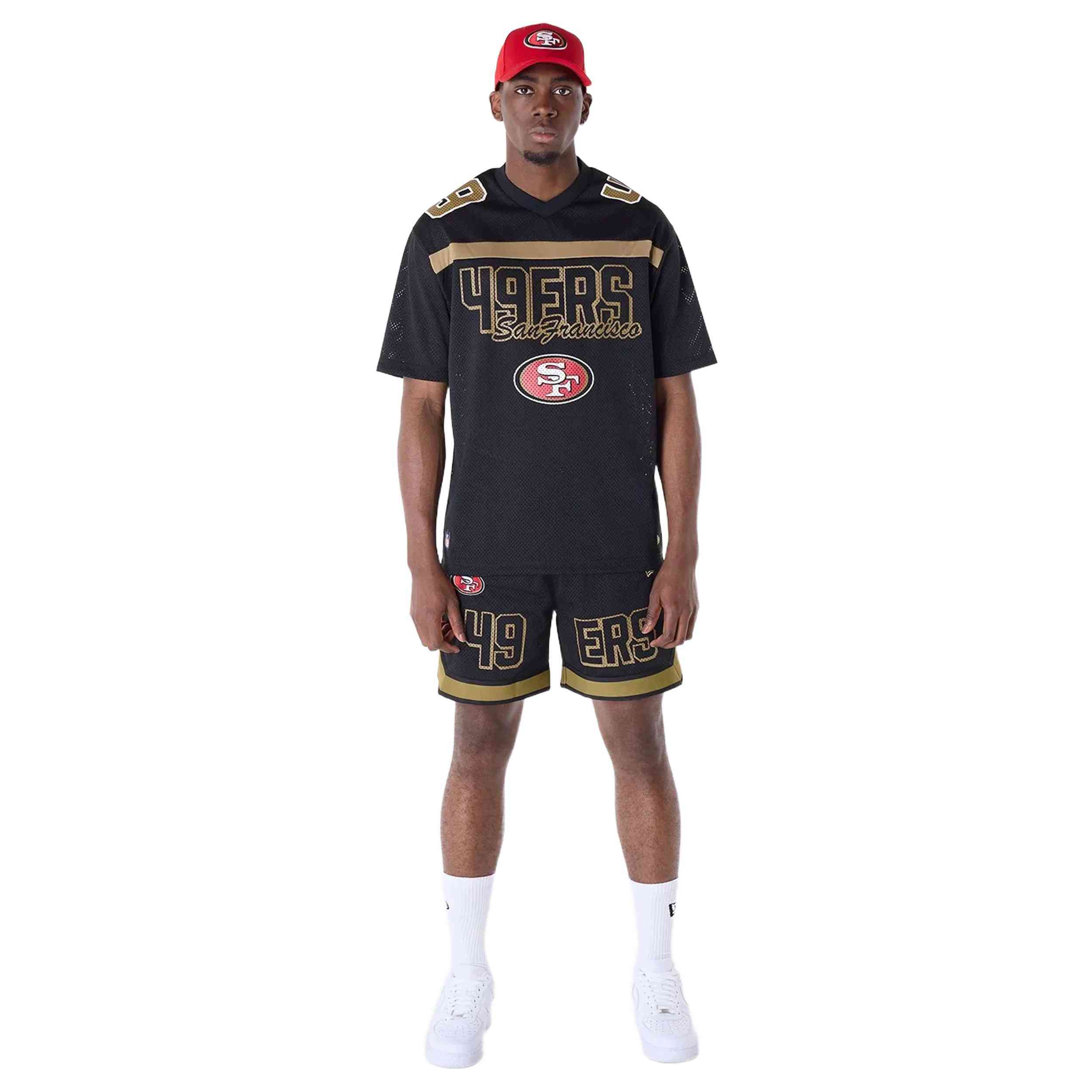 Camiseta De Futbol Americano New Era Nfl Mesh San Francisco 49Ers