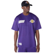 Camiseta De Manga Corta New Era Nba Graphics La Lakers