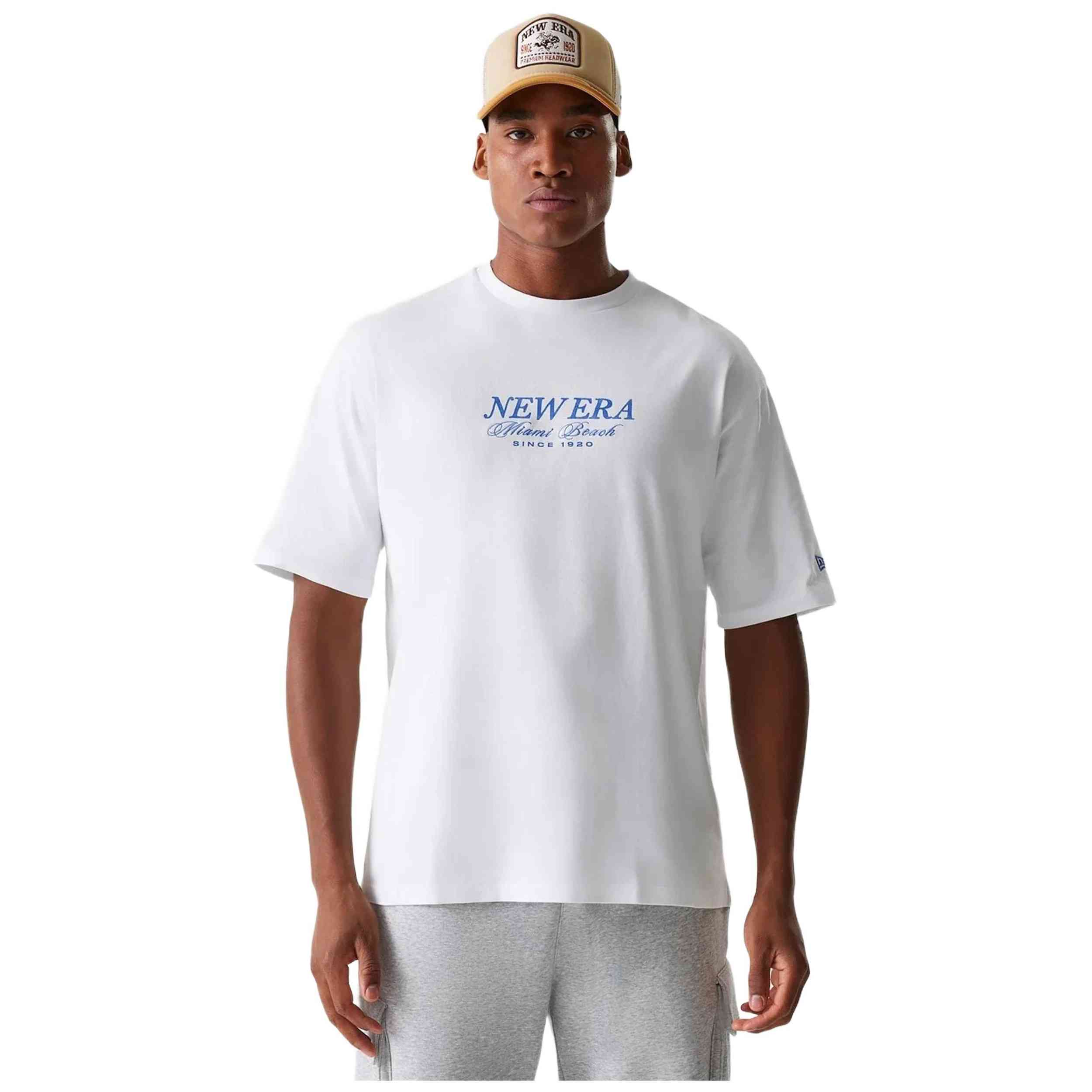 Camiseta De Manga Corta New Era Vacation Graphic Oversized