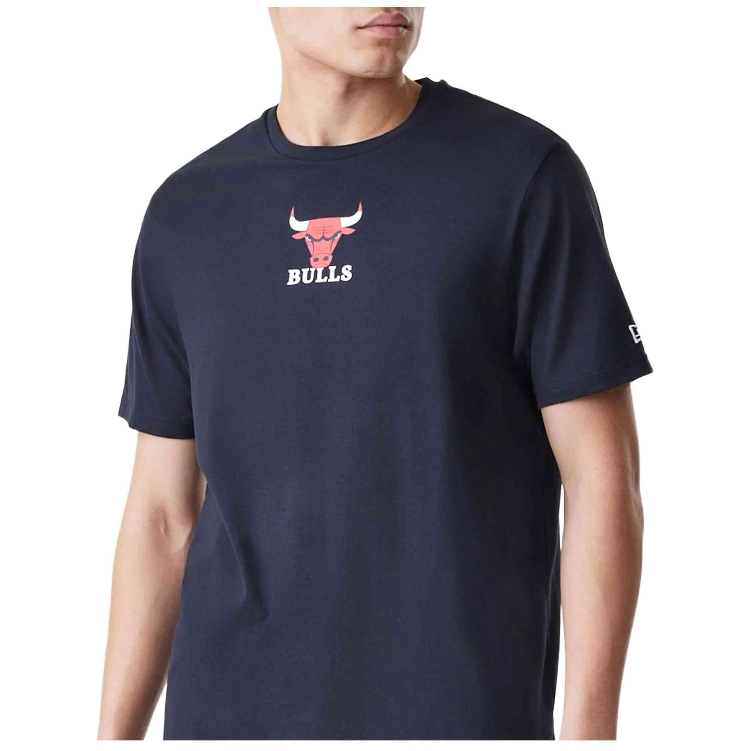 Camiseta De Manga Corta New Era Chicago Bulls