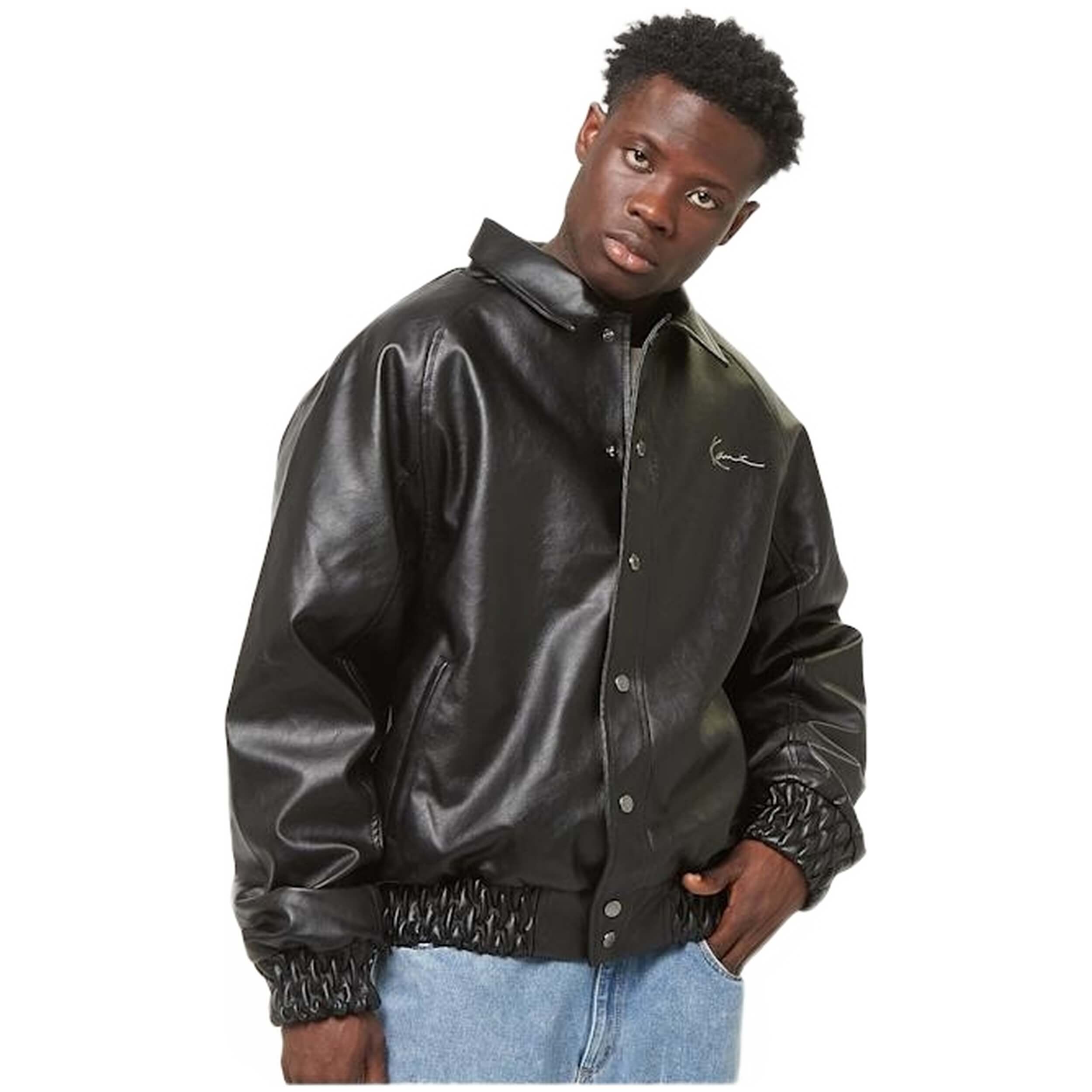 Chaqueta Karl Kani Star Full Pu College