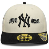 Gorra New Era New York Yankees Mlb Coops Logo Low Profile 59Fifty "Crudo"