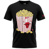 Camiseta De Manga Corta New Era Chicago Bulls Nba Fresh Popcorn