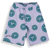 Pantalon Corto Grimey Chief Watcher All Over Print "Purple"