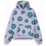 Sudadera Con Capucha Grimey Chief Watcher All Over Print Boxy "Purple"