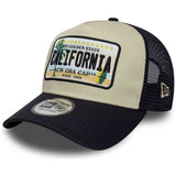 Gorra New Era California Licence Plate 9Forty A-Frame Trucker