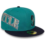 Gorra New Era Seattle Mariners Mlb Multi Logo 59Fifty