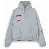 Sudadera Con Capucha Grimey Concreat Jungle We Are Above All "Sport Grey"