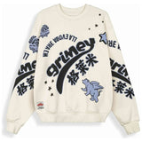 Sudadera Grimey Concreat Jungle We Are Above All "Off White"