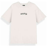 Camiseta De Manga Corta Grimey The We Burn Sweet "Off White"