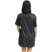 Camisa Karl Kani Serif Pinstripe Baseball