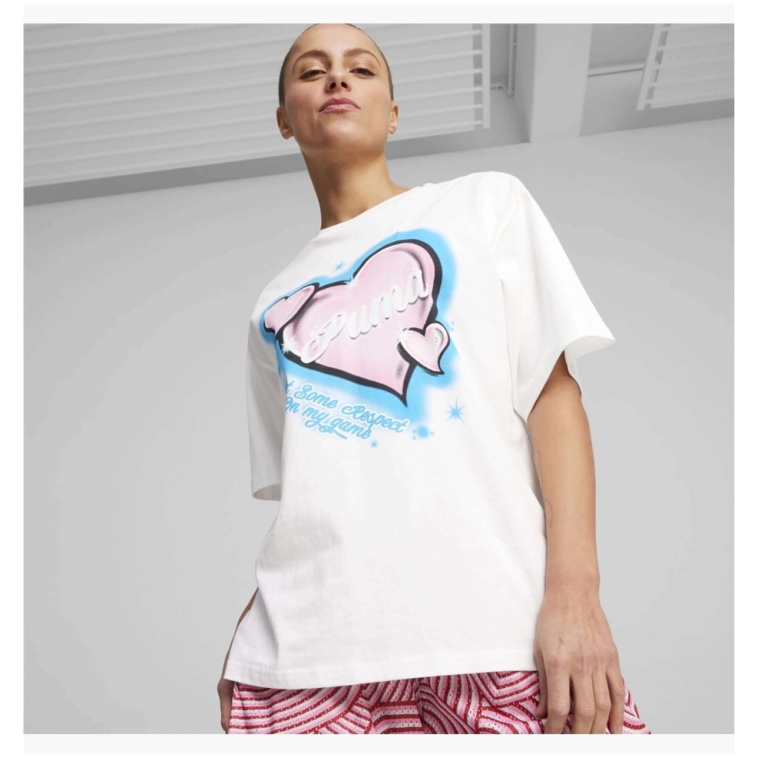 Camiseta De Manga Corta Puma Basketball Game Love