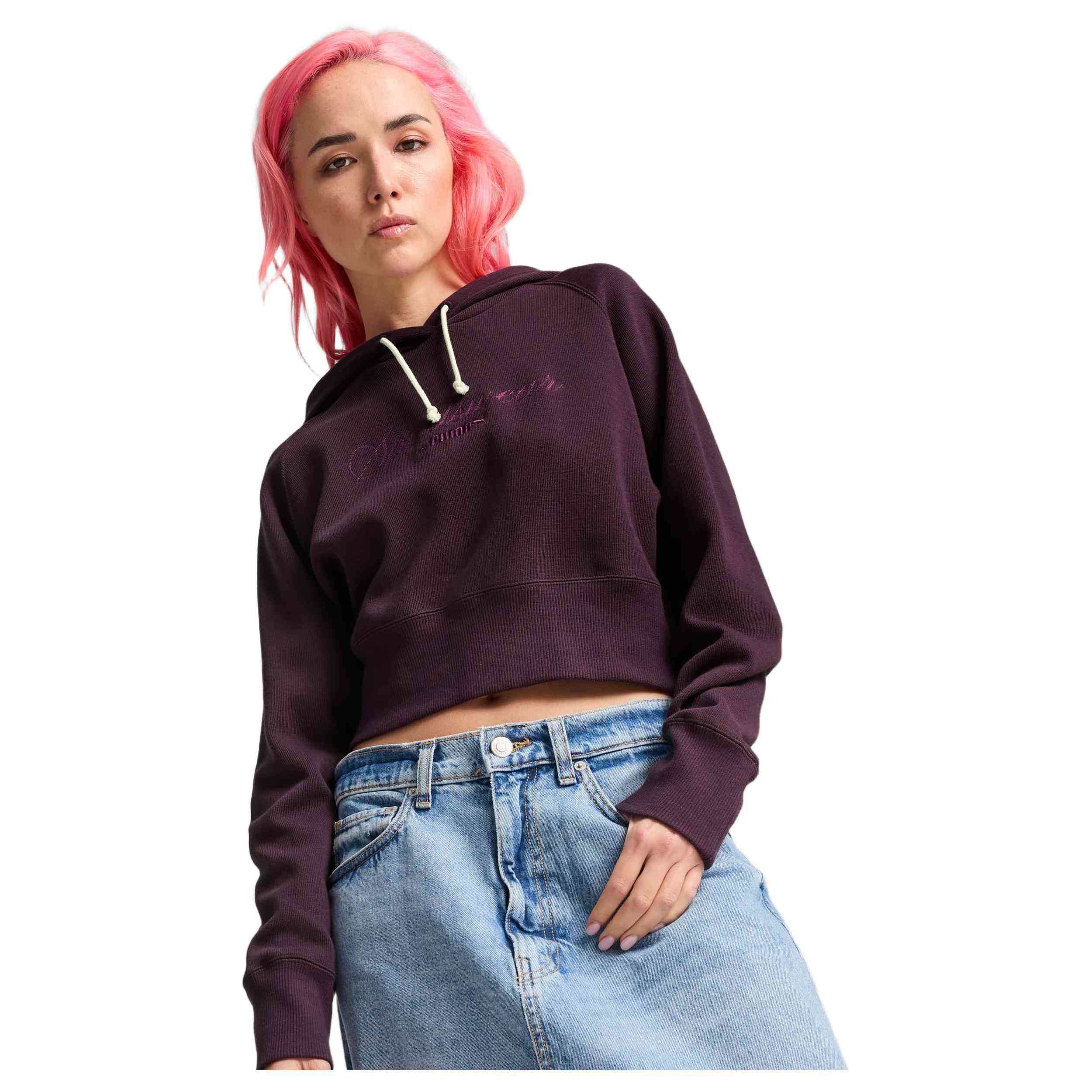 Sudadera Con Capucha Puma Classics+ Relaxed Cropped