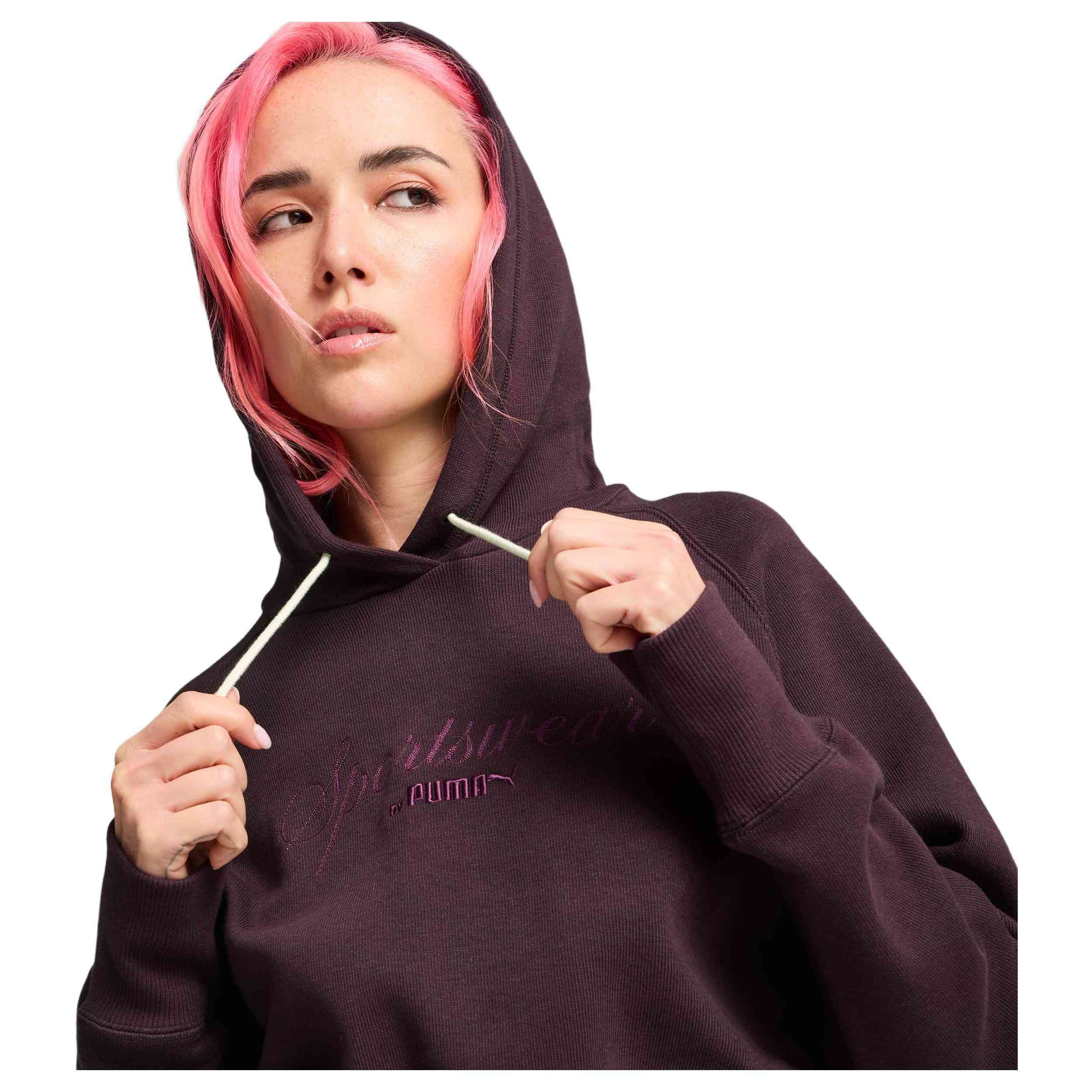 Sudadera Con Capucha Puma Classics+ Relaxed Cropped