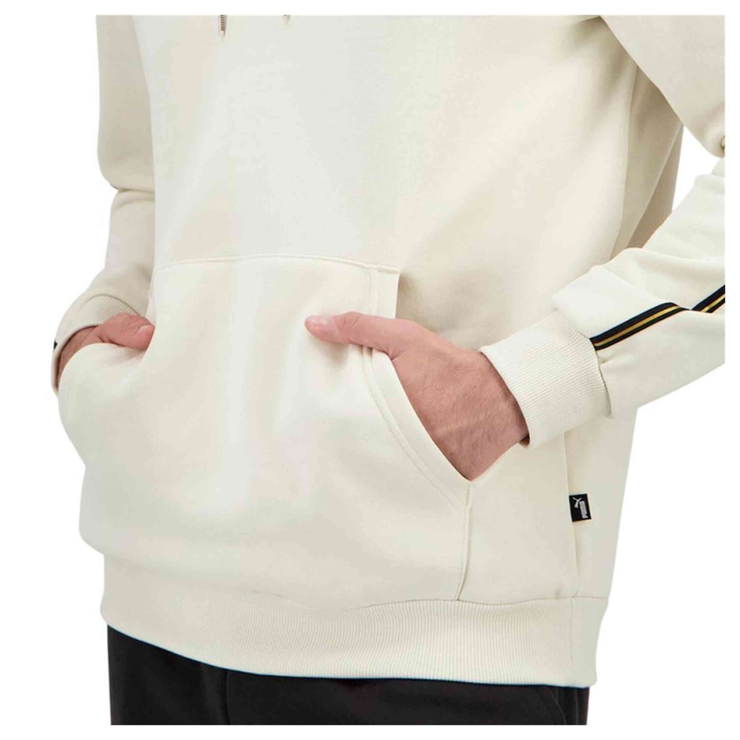 Sudadera Con Capucha Puma Essentials Tape Minimal Gol