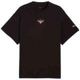 Camiseta De Manga Corta Puma Melo Alwayz On 1 "Black-Glowing Red"