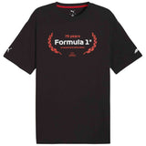 Camiseta De Manga Corta Puma F1 Essentials Graphic "Puma Black"