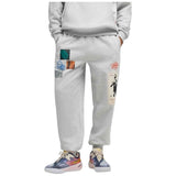Pantalon De Chandal Puma Pantalón Puma Basketbal Hooptopia Graphic Sweat Pant "Light Gray"