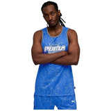 Camiseta De Tirantes Puma Hoopaverse Jersey "Mountain Blue"