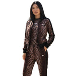 Chaqueta De Chandal Puma T7 Leo Luxe "Brown Leopard"