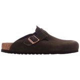 Zuecos Birkenstock Boston Soft Footbed Suede Leather