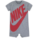 Body Nike Futura "Dark Grey Heather/Red"