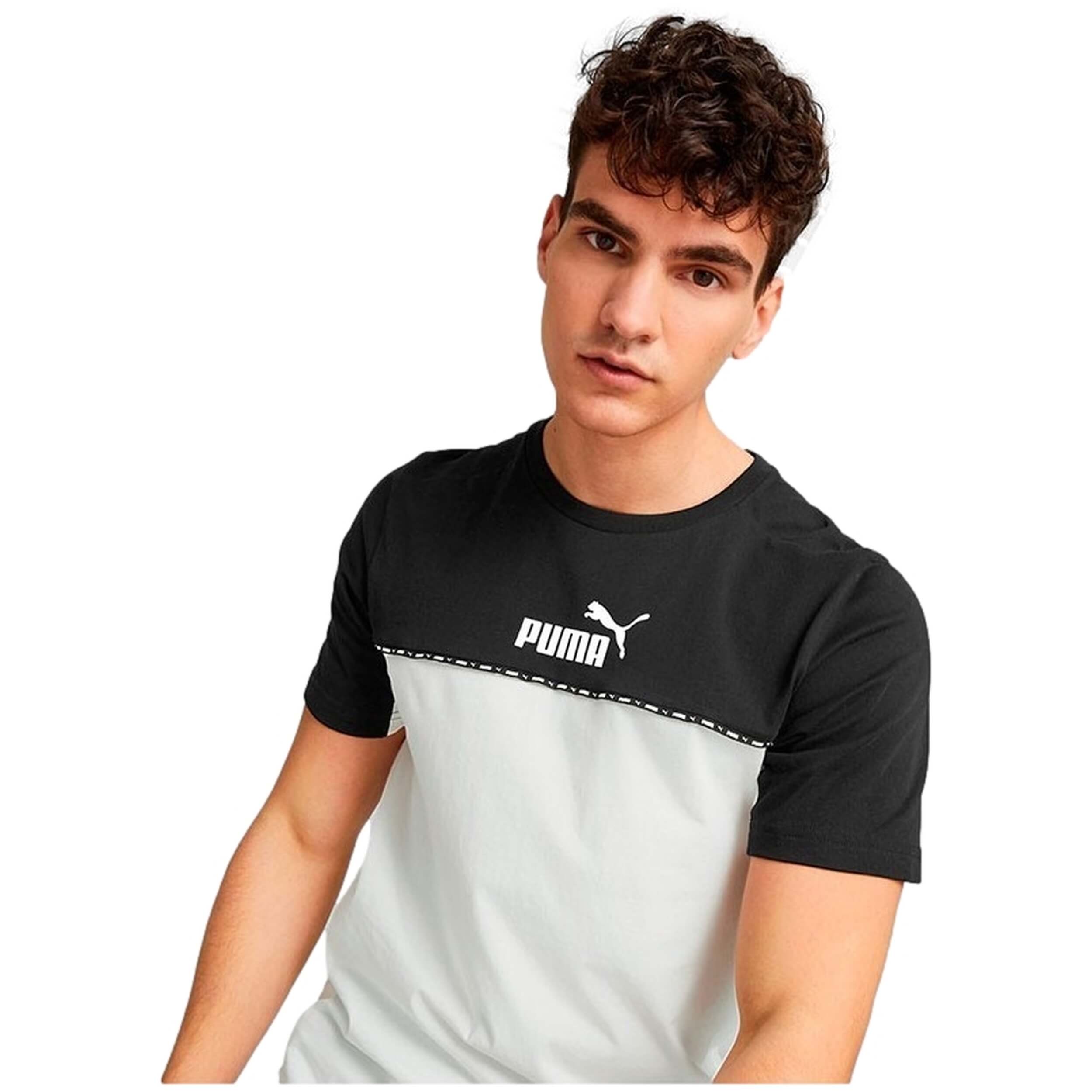 Puma Block X Tape Short Sleeve T-Shirt