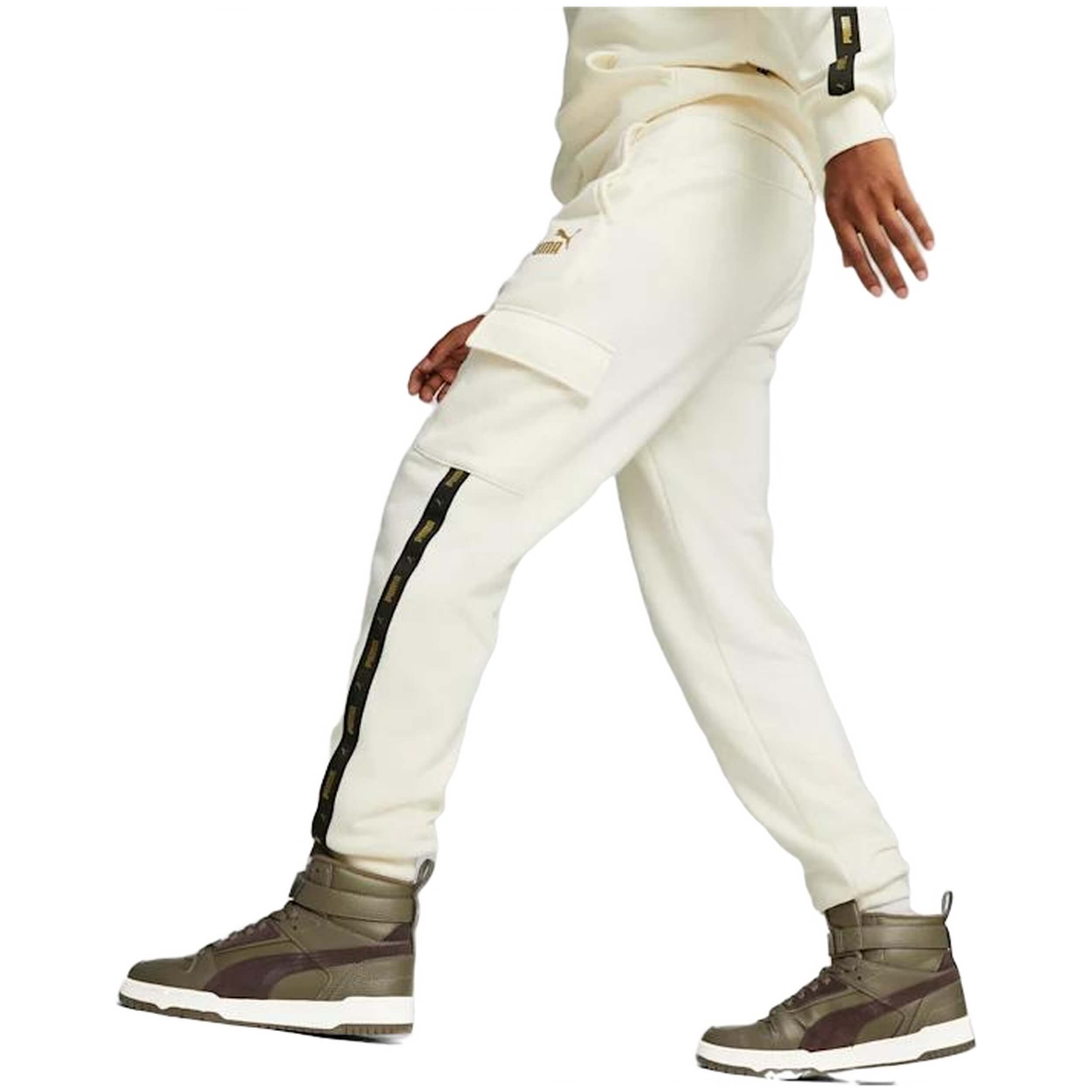 Pantalon Largo Puma Essentials+ Tape Golden