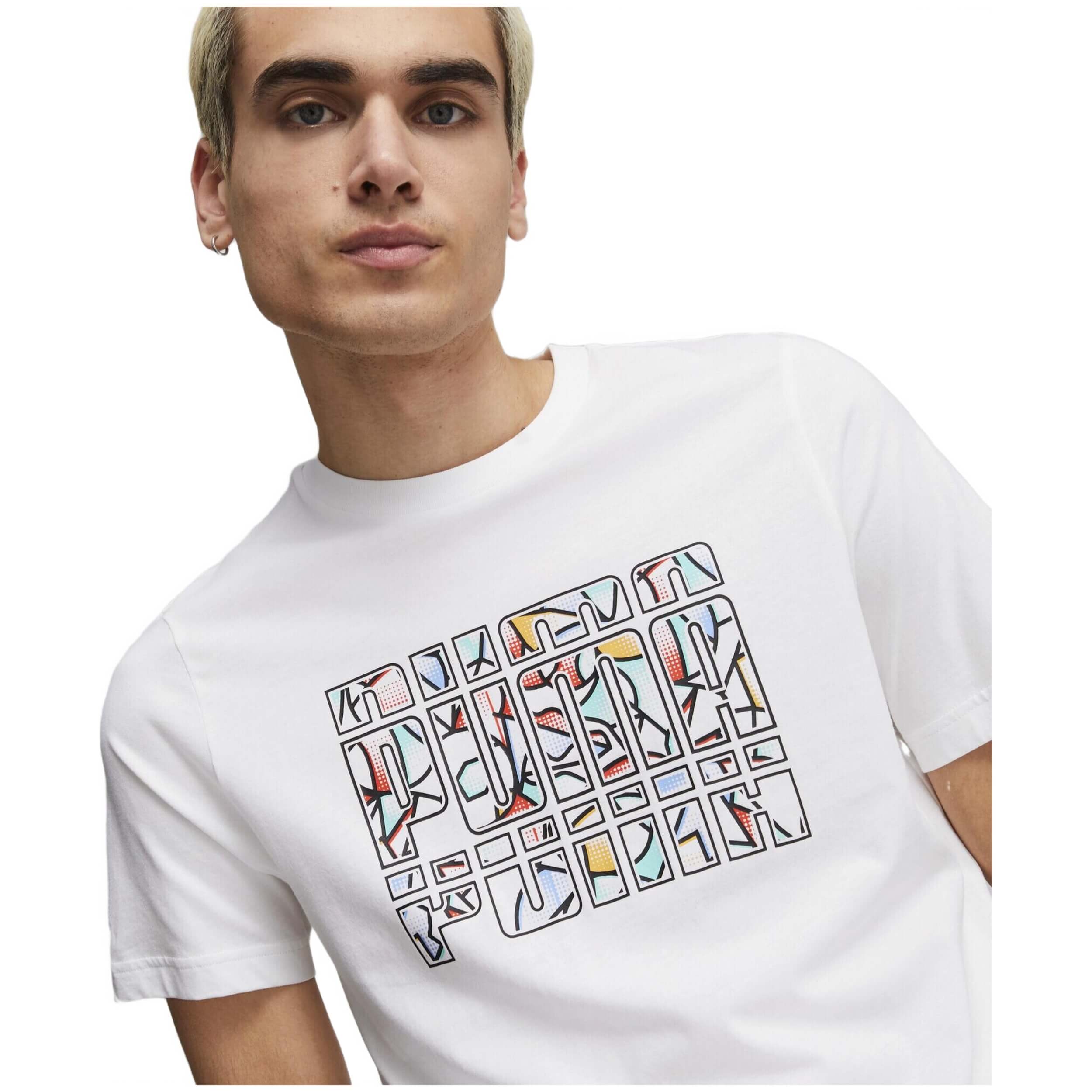 Camiseta De Manga Corta Puma Graphics Summer
