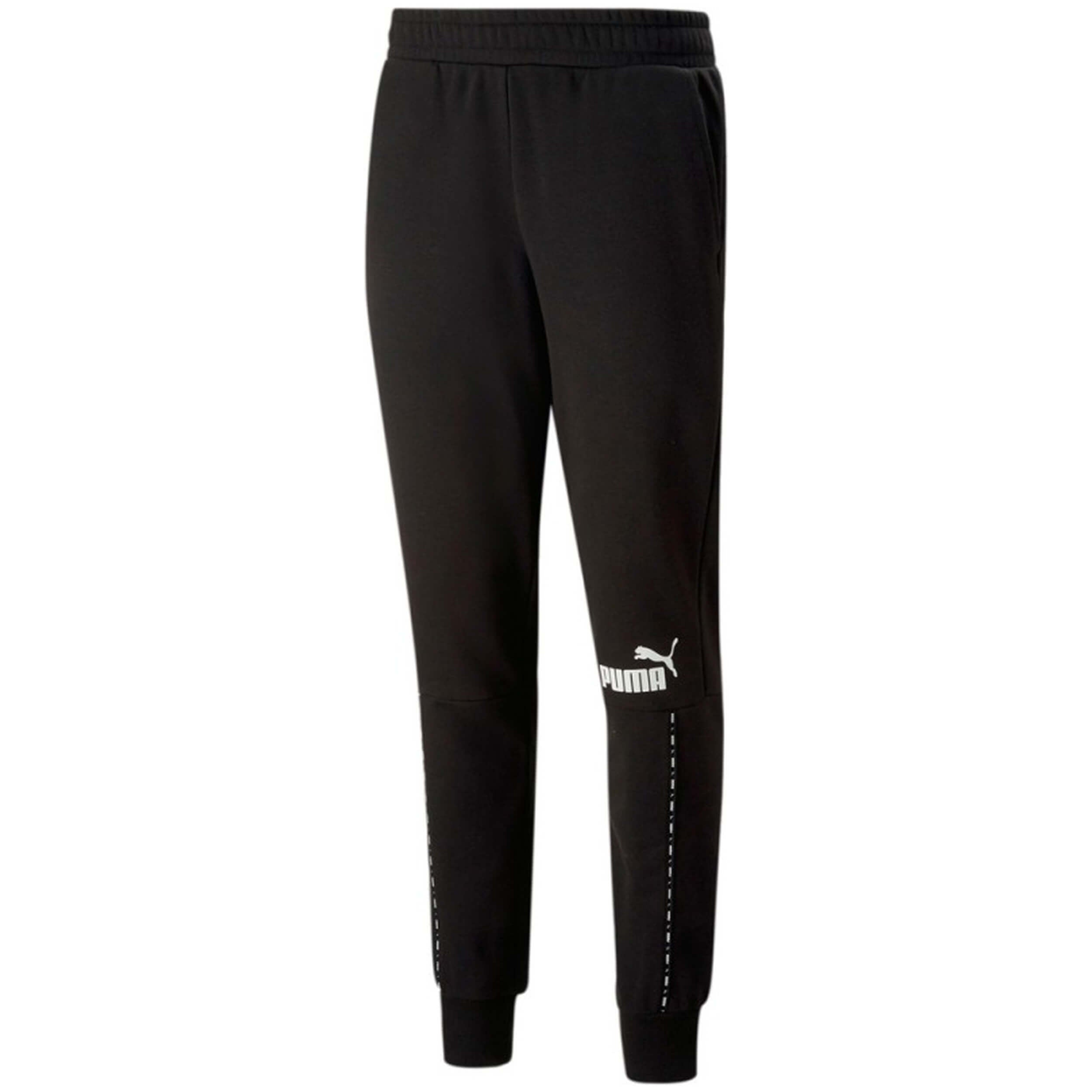 Pantalon Largo Puma Ess Block X Tape Sweatpants