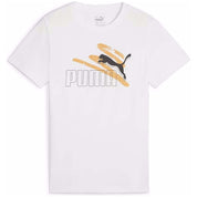 Camiseta De Manga Corta Puma Ess+ Logo Lab Summer