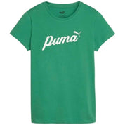 Puma Ess+ Blossom Script Short Sleeve T-Shirt