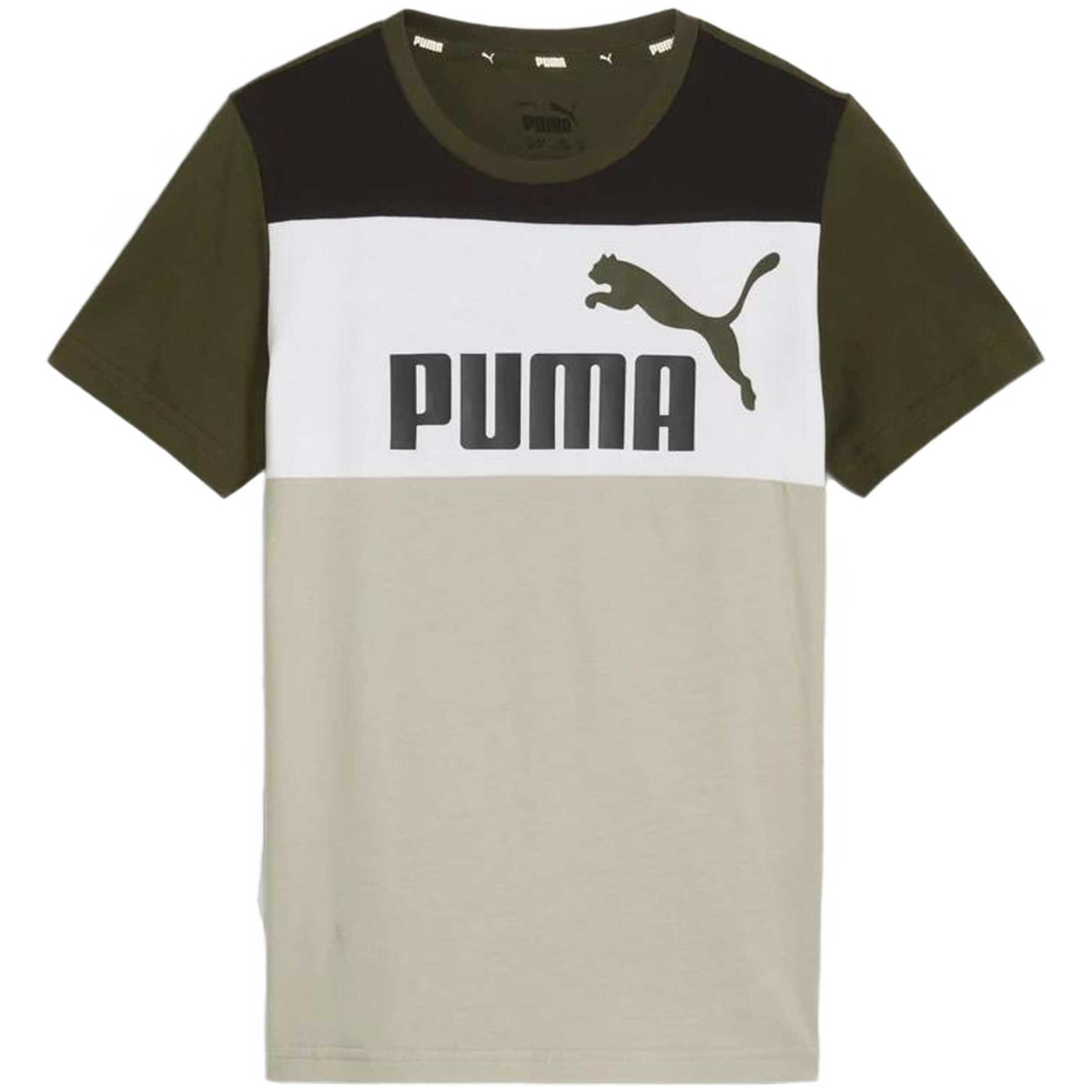 Camiseta De Manga Corta Puma Ess Block