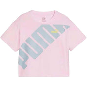 Puma Power Youth Short Length Tee Short Sleeve T-Shirt