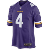 Camiseta De Futbol Americano Nike Dalvin Cook Minnesota Vikings Nfl morado