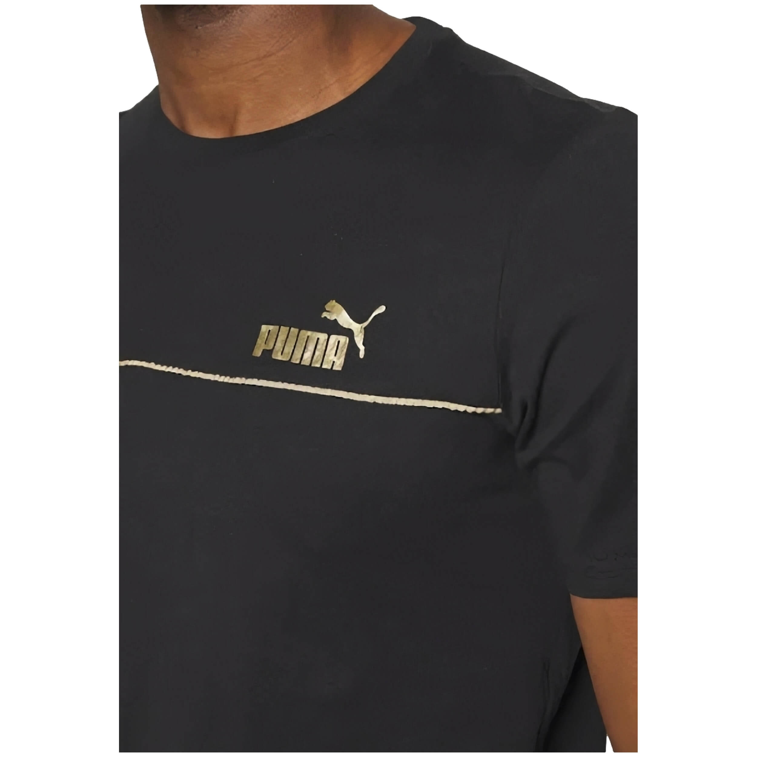 Puma Ess+ Minimal Gold Short Sleeve T-Shirt