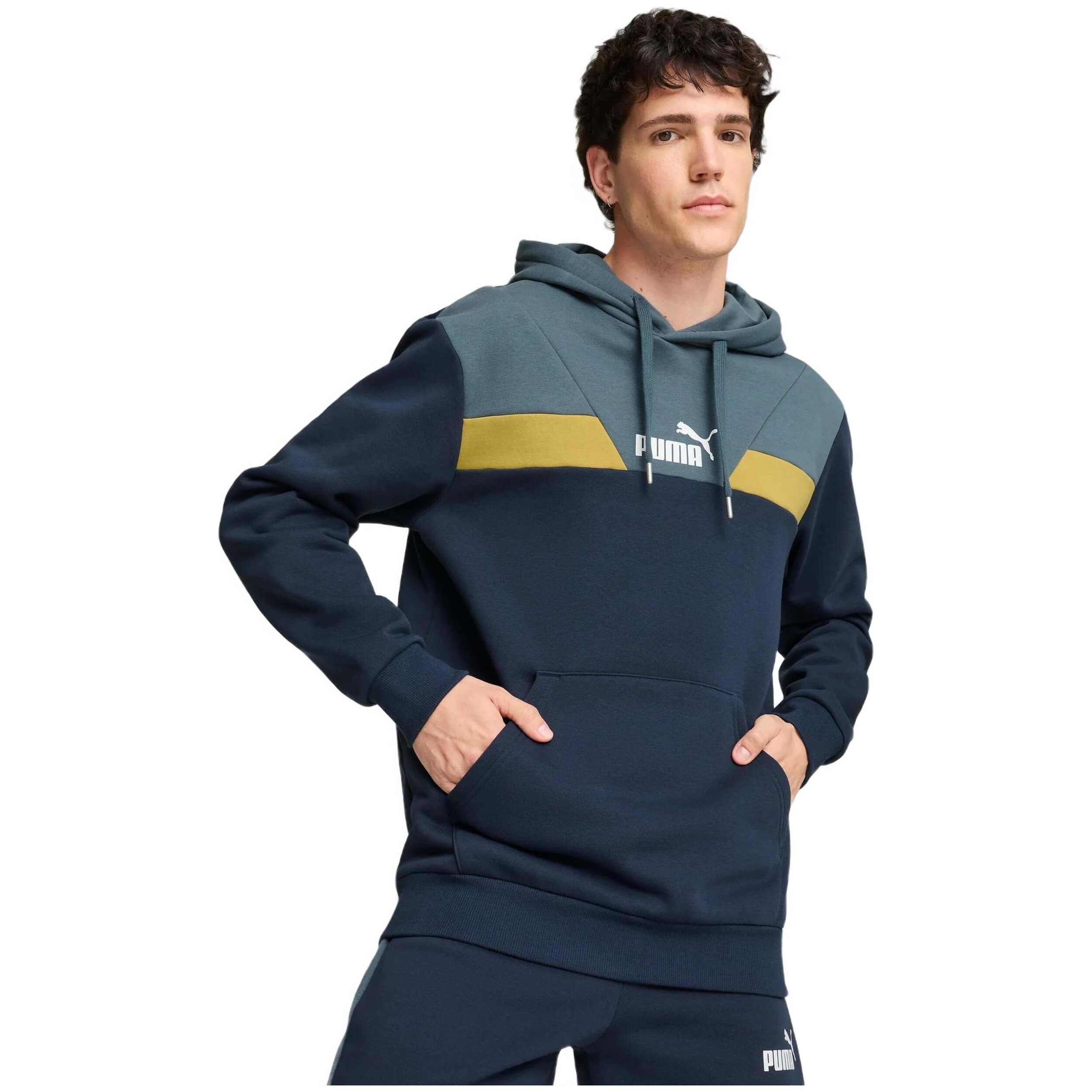 Sudadera Con Capucha Puma Power Colorblock