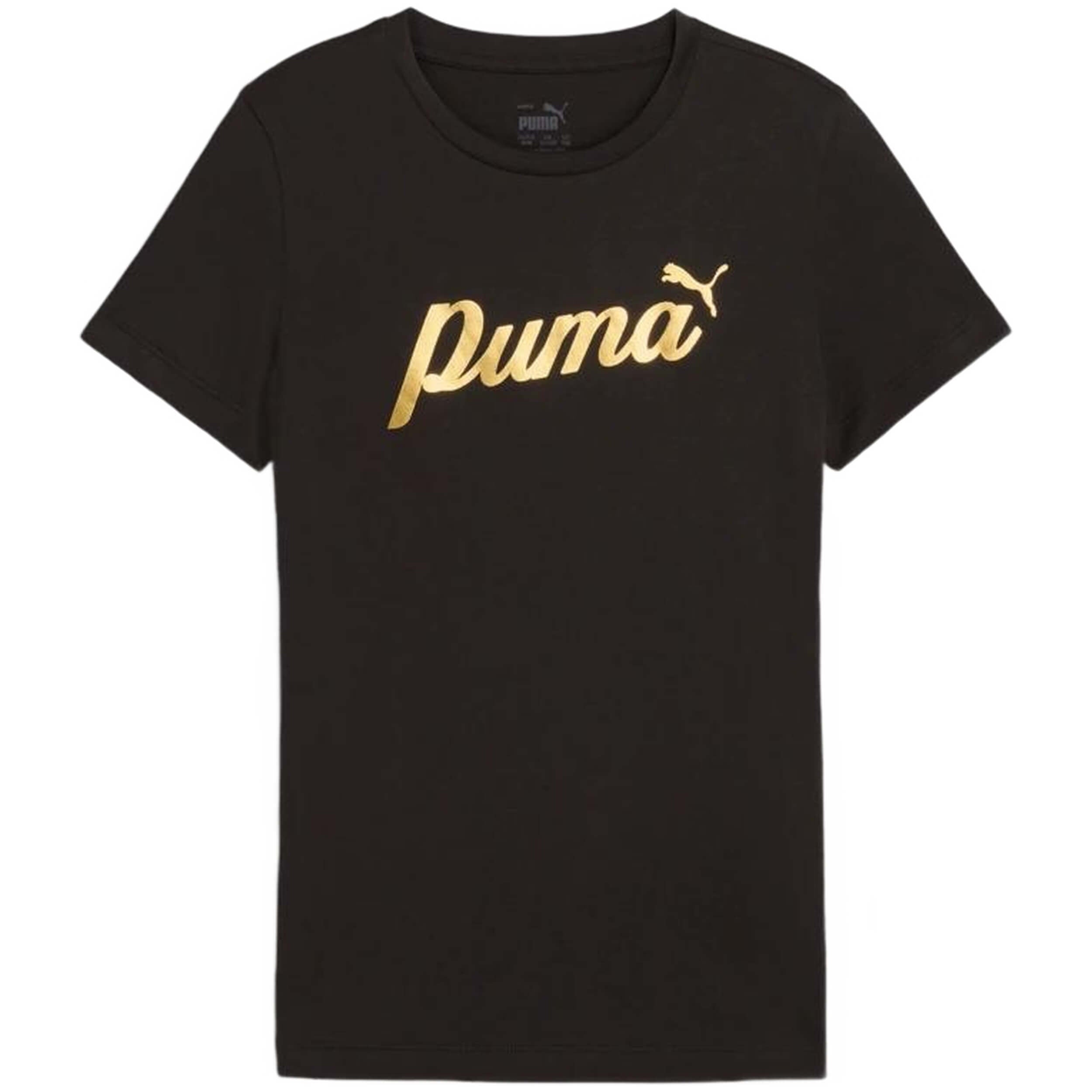 Camiseta De Manga Corta Puma Ess+ Script Metallic