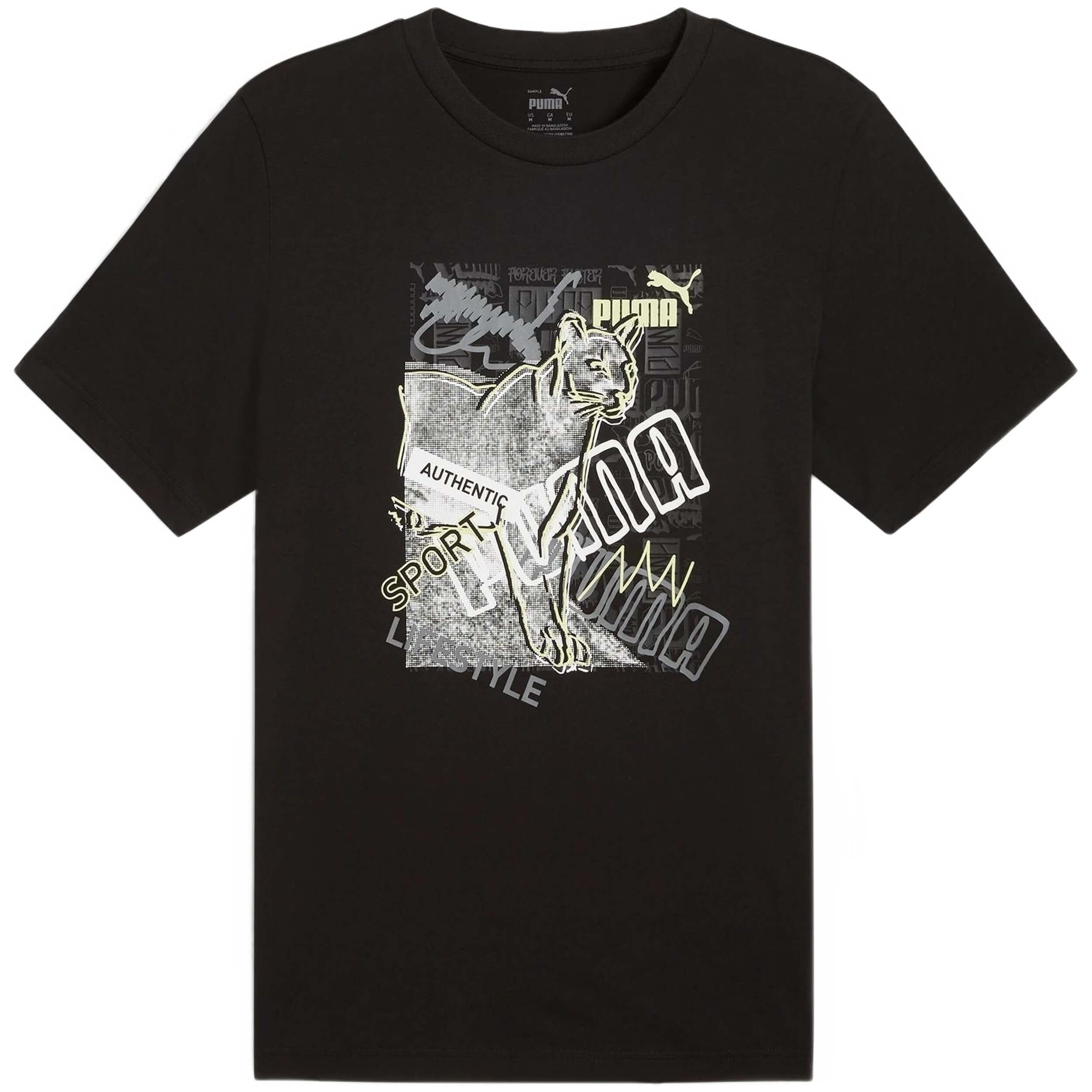 Camiseta De Manga Corta Puma Graphics Photoprint