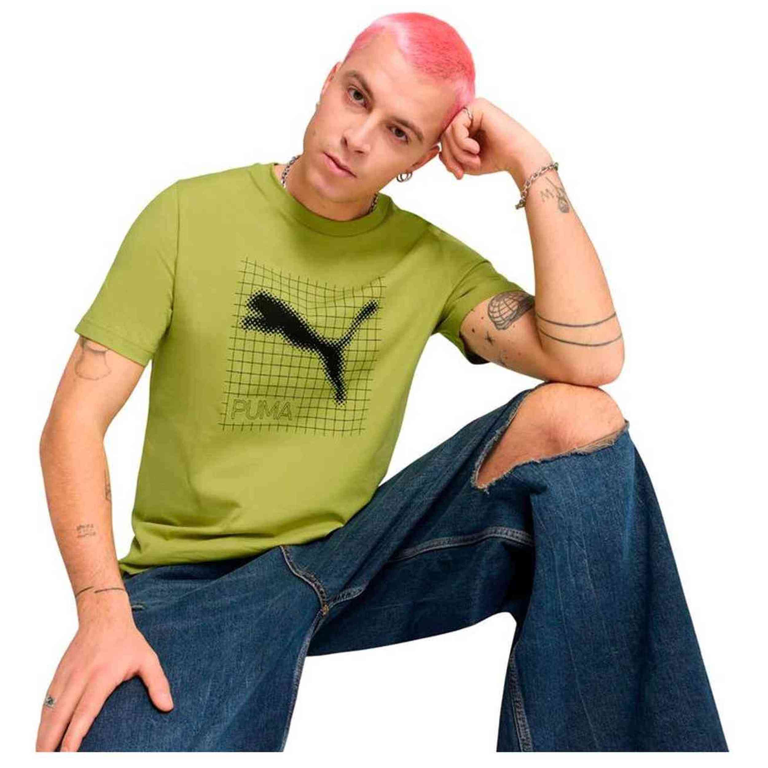 Camiseta De Manga Corta Puma Tech Graphic