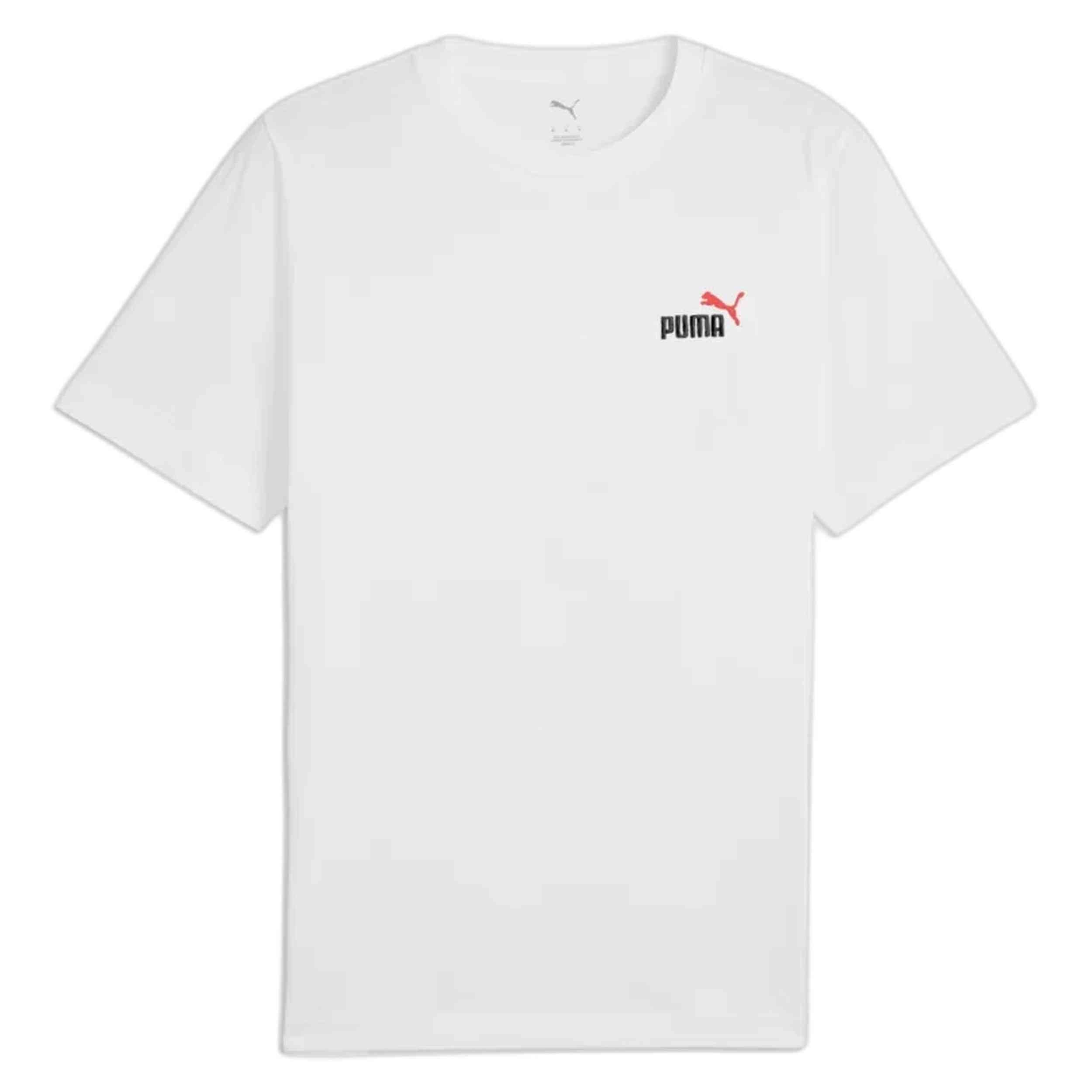 Camiseta De Manga Corta Puma Essentials 2 Small No. 1 Logo