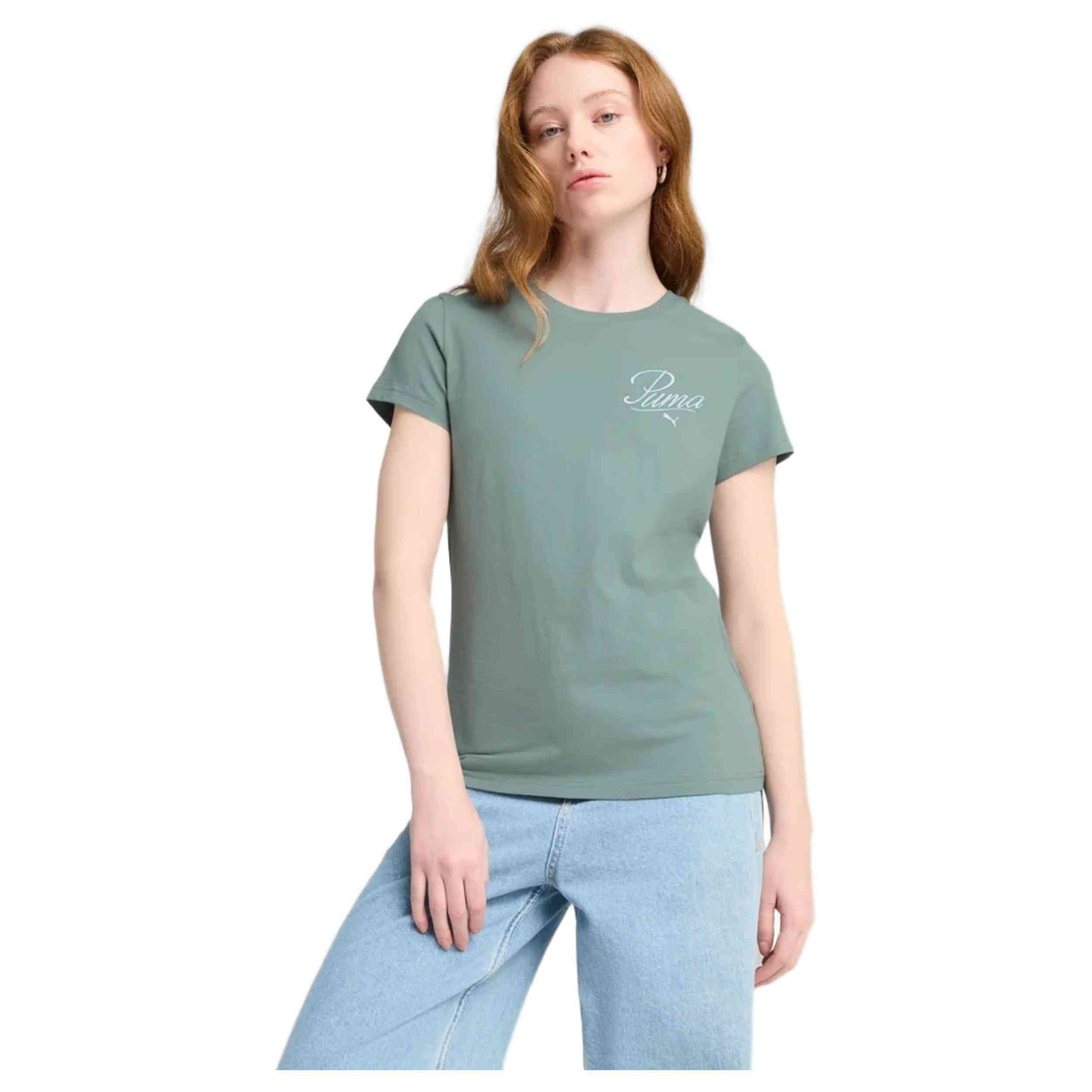 Camiseta De Manga Corta Puma Essentials Script