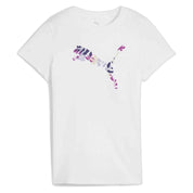 Camiseta De Manga Corta Puma Graphics Floral Cat Logo