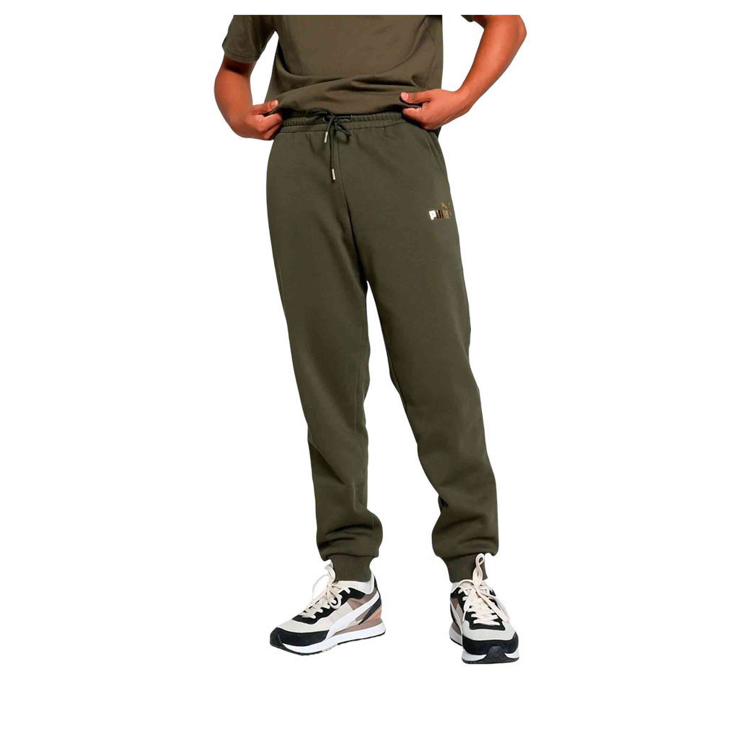 Pantalon Largo Puma Ess Tape Minimal Gol